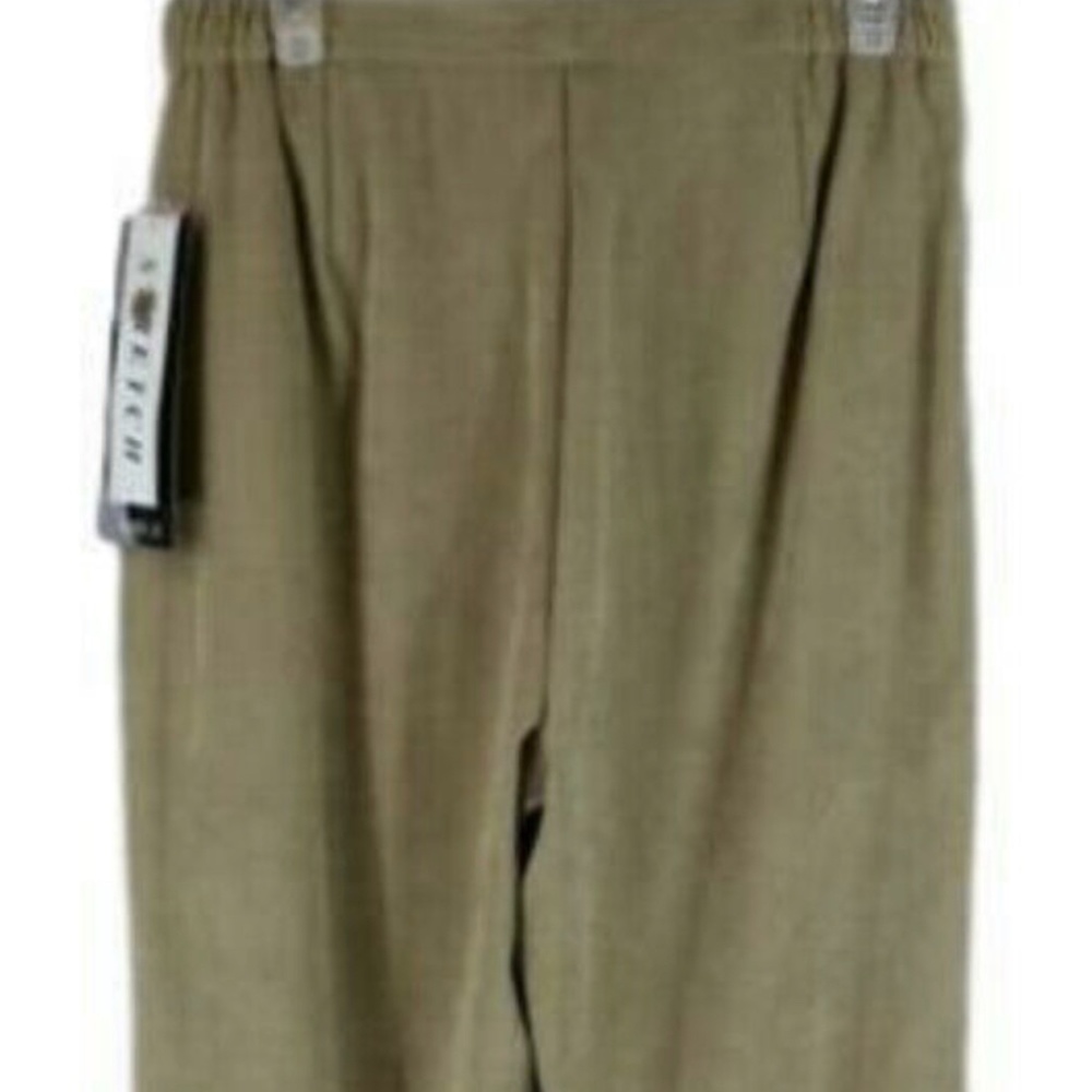 Sag Harbor Womens Ladies Beige Moleskin Pants Size